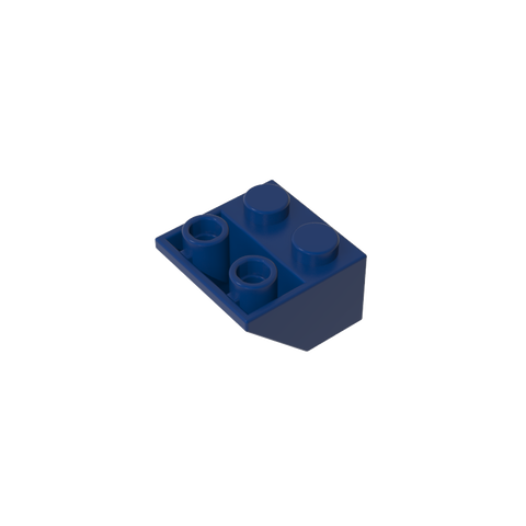 Gobricks,Slope Inverted 45° 2 x 2 [Ovoid Bottom Pin, Bar-sized Stud Holes],3660,3660a,3660b,76959