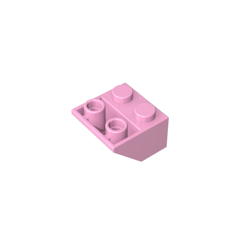 Gobricks,Slope Inverted 45° 2 x 2 [Ovoid Bottom Pin, Bar-sized Stud Holes],3660,3660a,3660b,76959