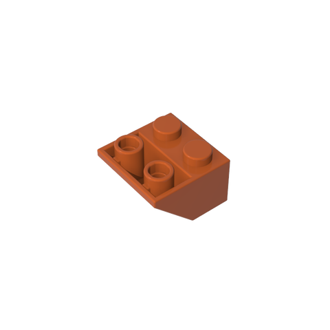 Gobricks,Slope Inverted 45° 2 x 2 [Ovoid Bottom Pin, Bar-sized Stud Holes],3660,3660a,3660b,76959