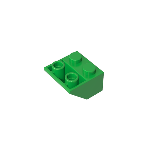Gobricks,Slope Inverted 45° 2 x 2 [Ovoid Bottom Pin, Bar-sized Stud Holes],3660,3660a,3660b,76959