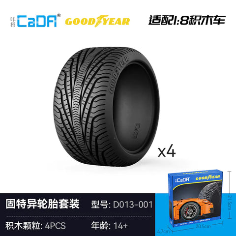 4PCS CaDA D013-001 Goodyear Tires Accessories