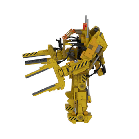 (Gobricks version) 577pcs MOC-129373 Micro Aliens Series PART V: Mini size P-5000 powered work loader