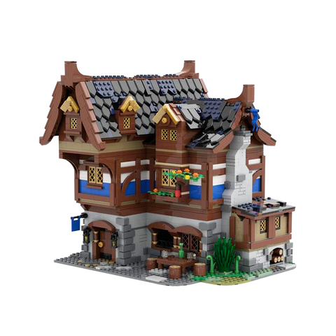 (Gobricks version)MOC-70187 MEDIEVAL TAVERN & INN