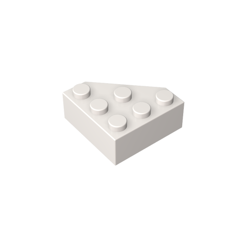Gobricks,Wedge 3 x 3 Cut Corner,30505