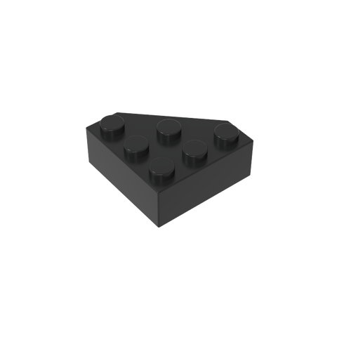 Gobricks,Wedge 3 x 3 Cut Corner,30505