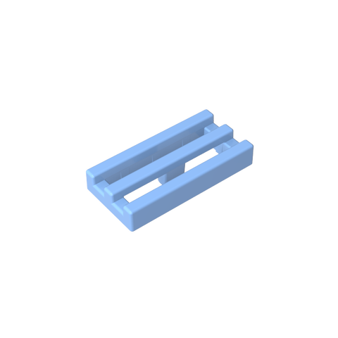 Gobricks,Tile Special 1 x 2 Grille with Bottom Groove,2412b,2412,2412a,30244,15561,35248,51815,71957