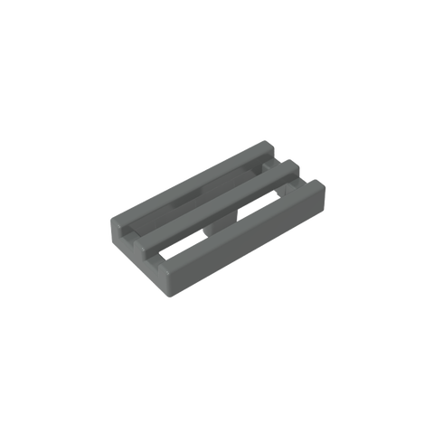 Gobricks,Tile Special 1 x 2 Grille with Bottom Groove,2412b,2412,2412a,30244,15561,35248,51815,71957