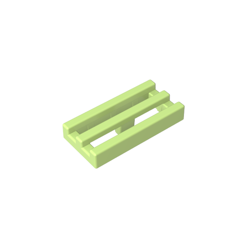 Gobricks,Tile Special 1 x 2 Grille with Bottom Groove,2412b,2412,2412a,30244,15561,35248,51815,71957