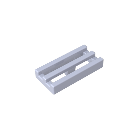 Gobricks,Tile Special 1 x 2 Grille with Bottom Groove,2412b,2412,2412a,30244,15561,35248,51815,71957