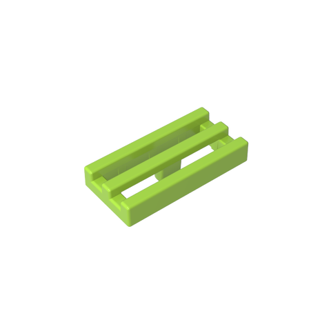 Gobricks,Tile Special 1 x 2 Grille with Bottom Groove,2412b,2412,2412a,30244,15561,35248,51815,71957
