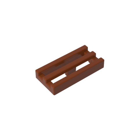 Gobricks,Tile Special 1 x 2 Grille with Bottom Groove,2412b,2412,2412a,30244,15561,35248,51815,71957