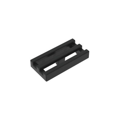 Gobricks,Tile Special 1 x 2 Grille with Bottom Groove,2412b,2412,2412a,30244,15561,35248,51815,71957