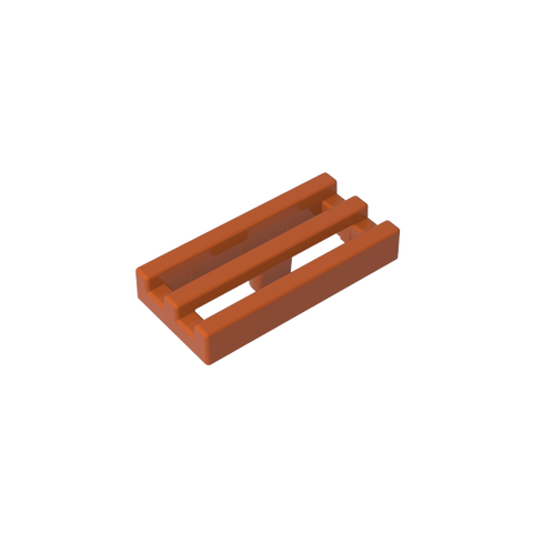 Gobricks,Tile Special 1 x 2 Grille with Bottom Groove,2412b,2412,2412a,30244,15561,35248,51815,71957
