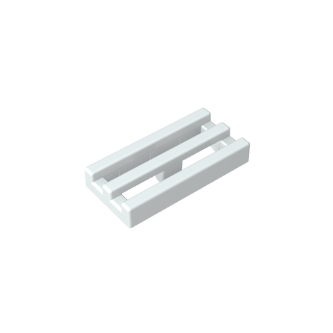 Gobricks,Tile Special 1 x 2 Grille with Bottom Groove,2412b,2412,2412a,30244,15561,35248,51815,71957