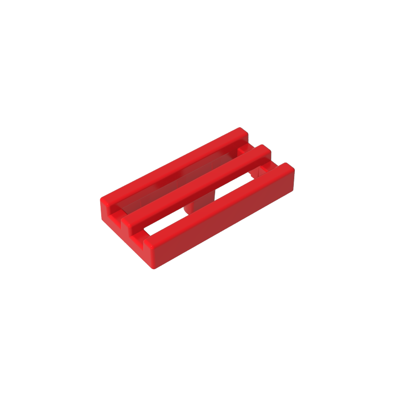 Gobricks,Tile Special 1 x 2 Grille with Bottom Groove,2412b,2412,2412a,30244,15561,35248,51815,71957