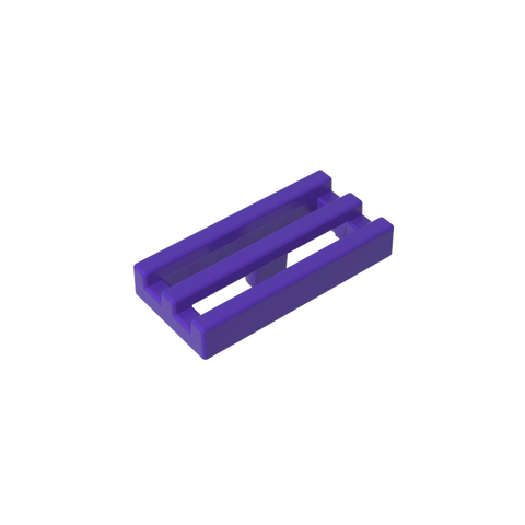 Gobricks,Tile Special 1 x 2 Grille with Bottom Groove,2412b,2412,2412a,30244,15561,35248,51815,71957