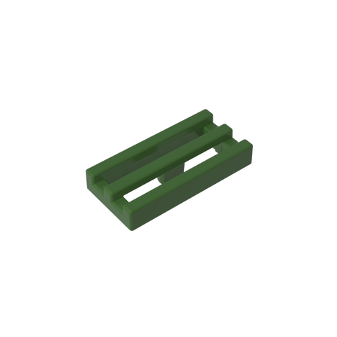 Gobricks,Tile Special 1 x 2 Grille with Bottom Groove,2412b,2412,2412a,30244,15561,35248,51815,71957