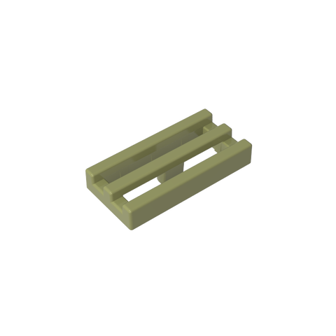Gobricks,Tile Special 1 x 2 Grille with Bottom Groove,2412b,2412,2412a,30244,15561,35248,51815,71957
