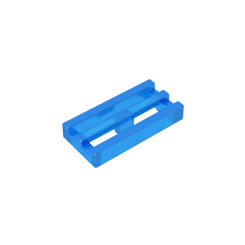 Gobricks,Tile Special 1 x 2 Grille with Bottom Groove,2412b,2412,2412a,30244,15561,35248,51815,71957