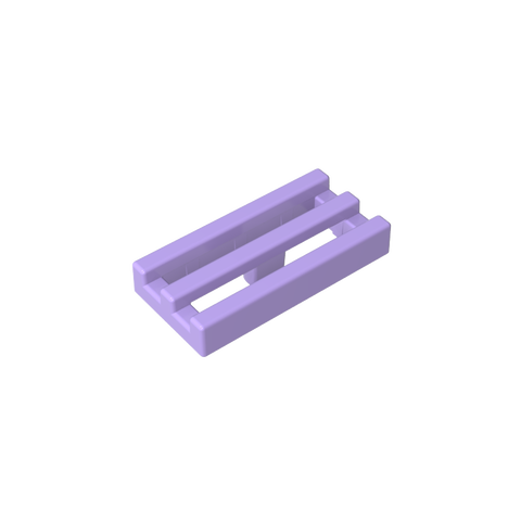 Gobricks,Tile Special 1 x 2 Grille with Bottom Groove,2412b,2412,2412a,30244,15561,35248,51815,71957