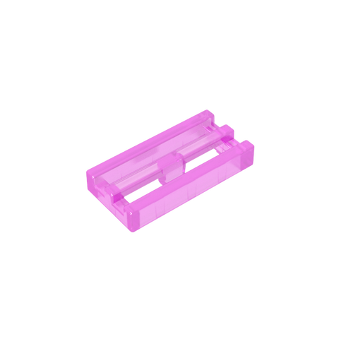 Gobricks,Tile Special 1 x 2 Grille with Bottom Groove,2412b,2412,2412a,30244,15561,35248,51815,71957