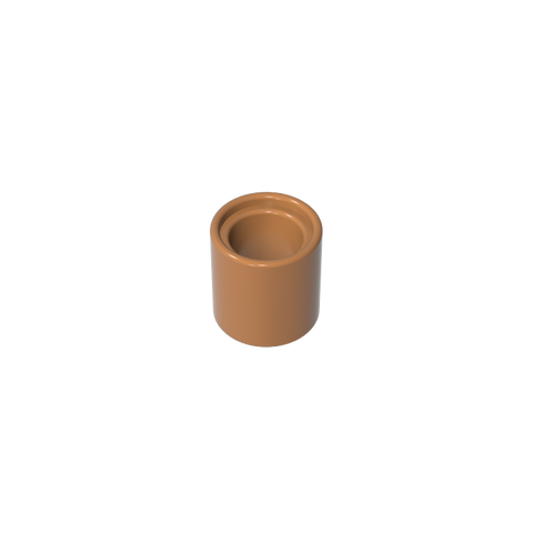 Gobricks,Technic Pin Connector Round 1L [Beam],18654,38882