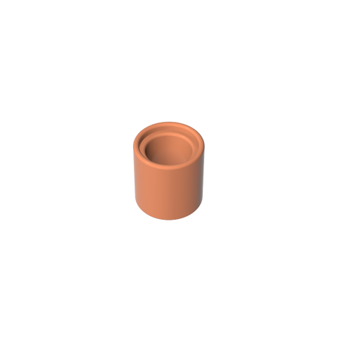 Gobricks,Technic Pin Connector Round 1L [Beam],18654,38882