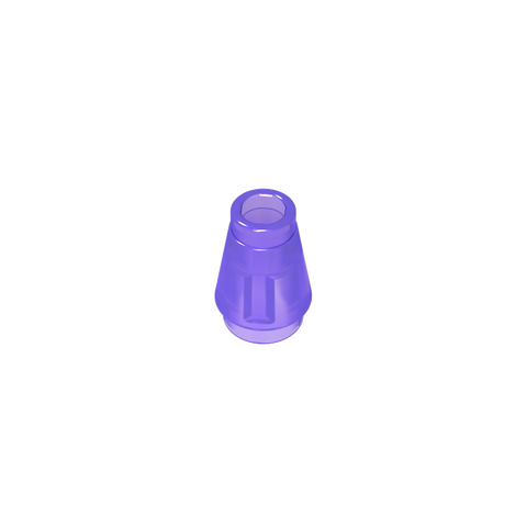 Gobricks,Cone 1 x 1 [Top Groove],59900,4589b,64288,6188,55525