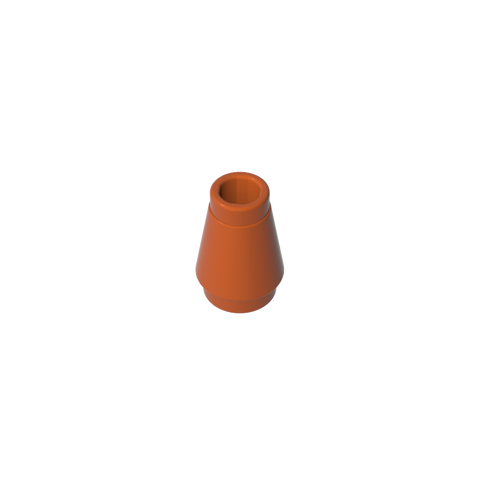 Gobricks,Cone 1 x 1 [Top Groove],59900,4589b,64288,6188,55525