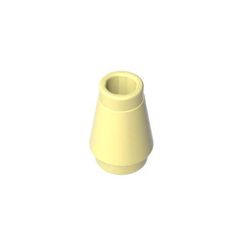 Gobricks,Cone 1 x 1 [Top Groove],59900,4589b,64288,6188,55525
