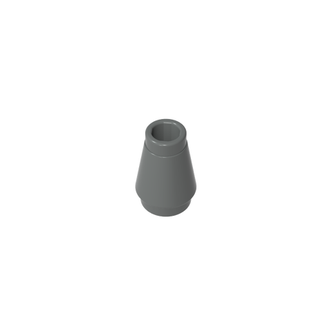 Gobricks,Cone 1 x 1 [Top Groove],59900,4589b,64288,6188,55525