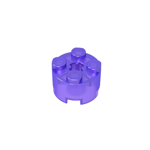 Gobricks,Brick Round 2 x 2 with Axle Hole,6143,3941,39223,6116
