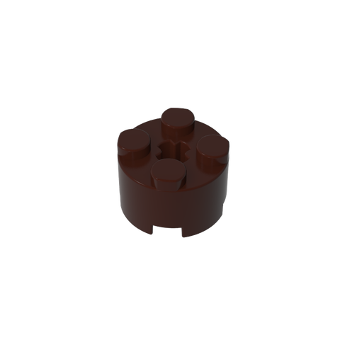 Gobricks,Brick Round 2 x 2 with Axle Hole,6143,3941,39223,6116