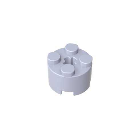 Gobricks,Brick Round 2 x 2 with Axle Hole,6143,3941,39223,6116