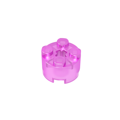 Gobricks,Brick Round 2 x 2 with Axle Hole,6143,3941,39223,6116