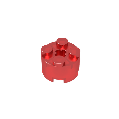 Gobricks,Brick Round 2 x 2 with Axle Hole,6143,3941,39223,6116