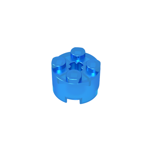 Gobricks,Brick Round 2 x 2 with Axle Hole,6143,3941,39223,6116