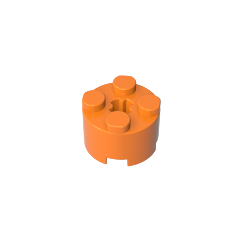 Gobricks,Brick Round 2 x 2 with Axle Hole,6143,3941,39223,6116