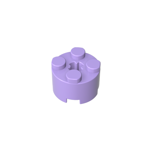 Gobricks,Brick Round 2 x 2 with Axle Hole,6143,3941,39223,6116