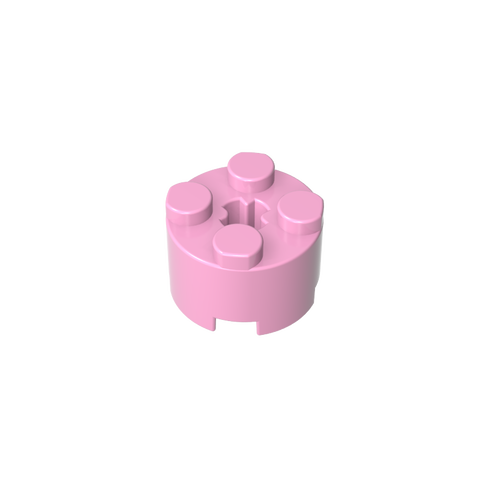 Gobricks,Brick Round 2 x 2 with Axle Hole,6143,3941,39223,6116