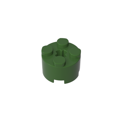 Gobricks,Brick Round 2 x 2 with Axle Hole,6143,3941,39223,6116