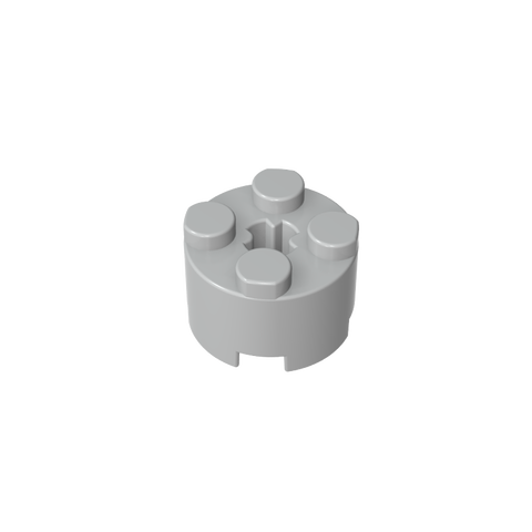 Gobricks,Brick Round 2 x 2 with Axle Hole,6143,3941,39223,6116