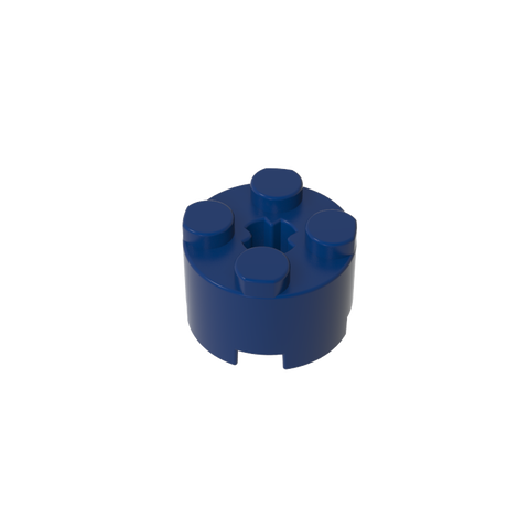 Gobricks,Brick Round 2 x 2 with Axle Hole,6143,3941,39223,6116