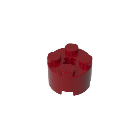 Gobricks,Brick Round 2 x 2 with Axle Hole,6143,3941,39223,6116