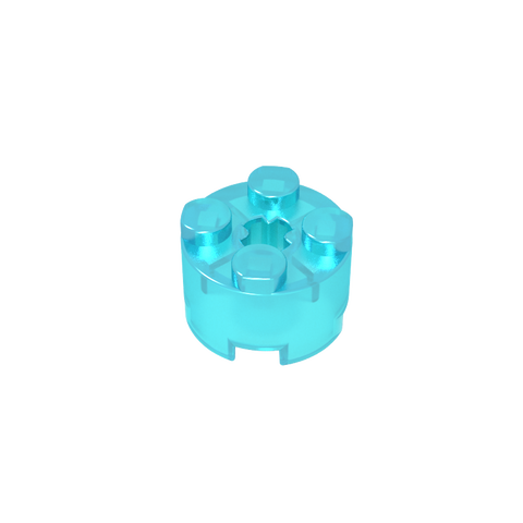 Gobricks,Brick Round 2 x 2 with Axle Hole,6143,3941,39223,6116