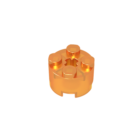 Gobricks,Brick Round 2 x 2 with Axle Hole,6143,3941,39223,6116