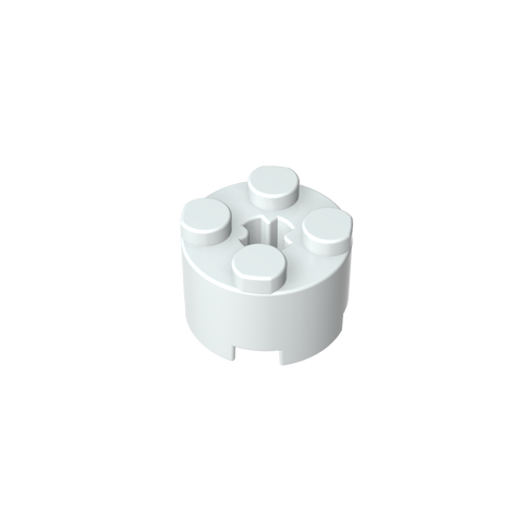 Gobricks,Brick Round 2 x 2 with Axle Hole,6143,3941,39223,6116