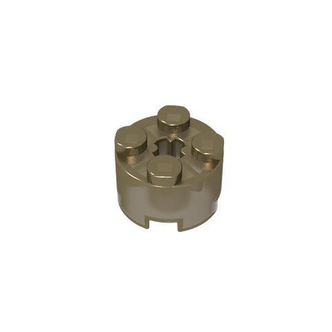 Gobricks,Brick Round 2 x 2 with Axle Hole,6143,3941,39223,6116