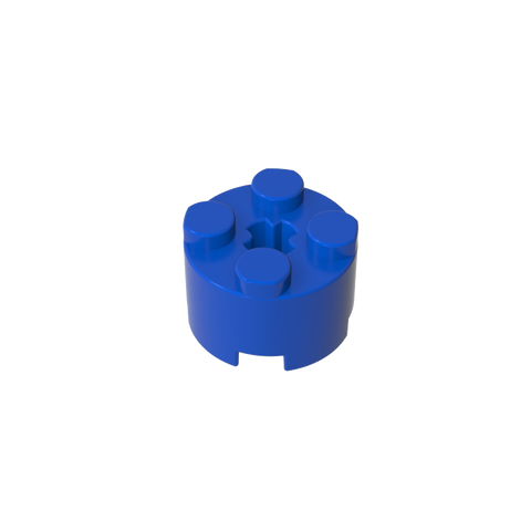 Gobricks,Brick Round 2 x 2 with Axle Hole,6143,3941,39223,6116