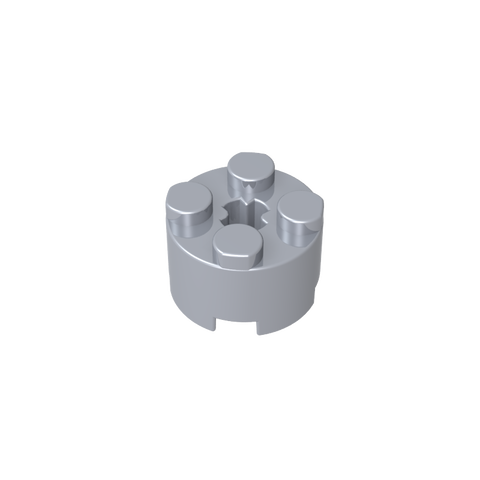 Gobricks,Brick Round 2 x 2 with Axle Hole,6143,3941,39223,6116